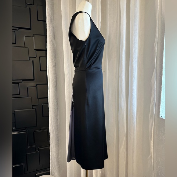 3.1 Phillip Lim 2014 FW Runway dress 2 black/white/purple/floral - Picture 5 of 12